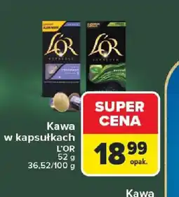 Carrefour Kawa w kapsułkach L'OR oferta