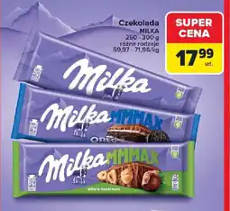 Carrefour Czekolada Milka oferta