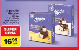 Carrefour Alpejskie Mleczko oferta