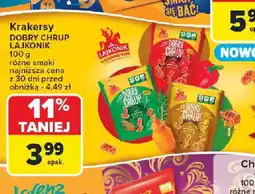 Carrefour Krakersy Dobry Chrup Lajkonik oferta