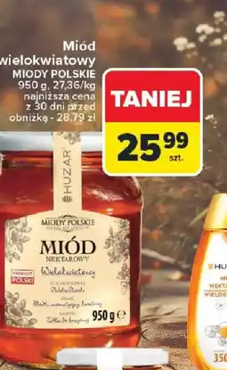 Carrefour Miód wielokwiatowy oferta