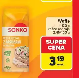 Carrefour Wafle Sonko oferta