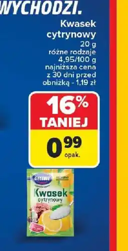 Carrefour Kwasek cytrynowy oferta