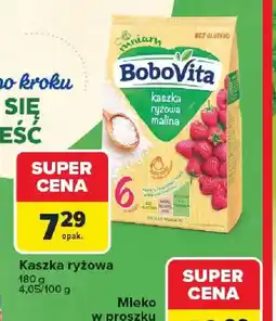 Carrefour BoboVita Kaszka ryżowa oferta