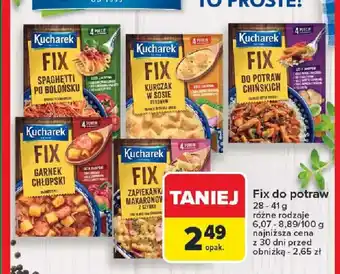 Carrefour Fix do potraw oferta