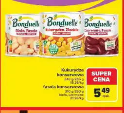 Carrefour Kukurydza i Fasola konserwowa Bonduelle oferta