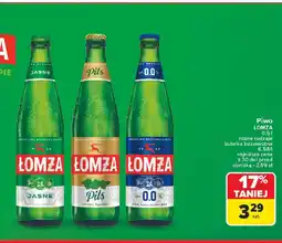 Carrefour Piwo Lomża oferta