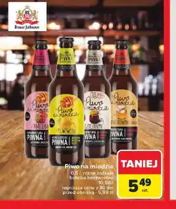 Carrefour Piwo na miodzie oferta