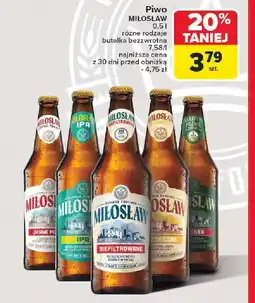 Carrefour Piwo MILOSLAW oferta