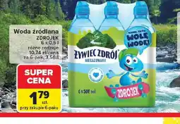 Carrefour Woda źródlana Zywiec Zdrój Zdrojek oferta
