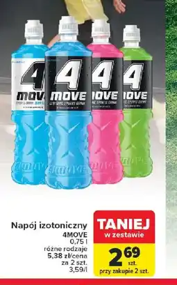 Carrefour Napój izotoniczny 4MOVE oferta
