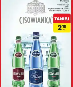 Carrefour Woda mineralna Cisowianka oferta