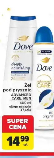 Carrefour Zel pod prysznic Dove oferta
