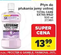 Carrefour Płyn do płukania jamy ustnej Listerine oferta