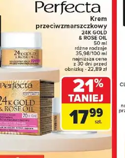 Carrefour Perfecta Krem przeciwzmarszczkowy oferta