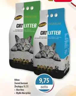 DUO-TES Hilton Żwirek Bentonit Zbrylający Zoo factory oferta