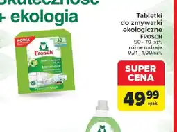Carrefour Tabletki do zmywarki Frosch oferta
