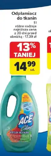 Carrefour Odplamiacz do tkanin ACE oferta