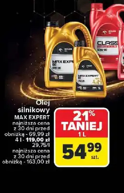 Carrefour Olej silnikowy MAX EXPERT oferta