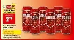 Piwo Warka Jasne Pełne , 500 ml