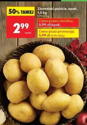 Biedronka Ziemniaki polskie opak oferta