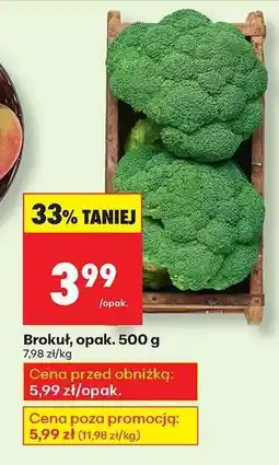 Biedronka Brokuł opak 500 g oferta