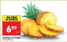 Biedronka Ananas na wagę oferta