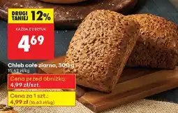 Biedronka Chleb cale ziarno 300 g oferta