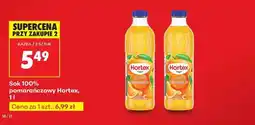 Biedronka Sok 100% pomarańczowy Hortex, 1 l oferta