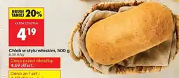 Biedronka Chleb w stylu włoskim, 500 g oferta