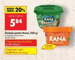 Biedronka Świeże pesto Rana, 120 g oferta