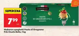 Biedronka Makaron spaghetti Pasta di Gragnano P.G.I. Gusto Bello, 1 kg oferta