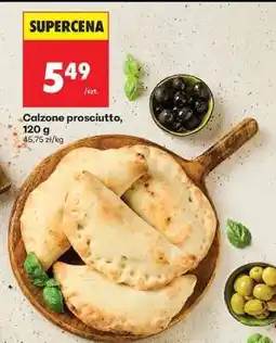 Biedronka Calzone prosciutto, 120 g oferta