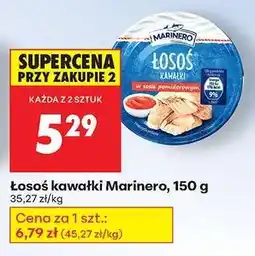 Biedronka Łosoś kawałki Marinero, 150 g oferta