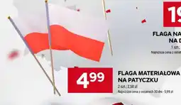 Stokrotka Market Flaga materiałowa na patyczku oferta