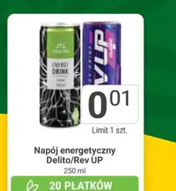 Stokrotka Market Napój energetyczny Delito, Rev Up oferta