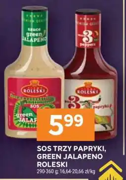 Stokrotka Market SOS TRZY PAPRYKI, GREEN JALAPENO ROLESKI oferta