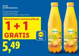 Lidl Solevita Sok 100% pomarańcza oferta