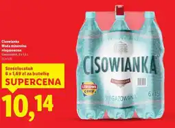 Lidl CISOWIANKA Woda mineralna niegazowana oferta