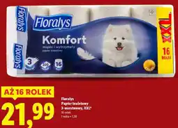 Lidl FLORALYS Papier toaletowy 3-warstwowy, XXL oferta