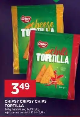 Stokrotka Market Chipsy Cripsy Chips tortilla oferta