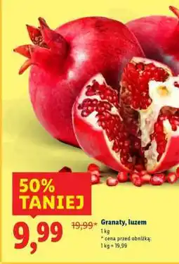 Lidl Granaty, luzem oferta