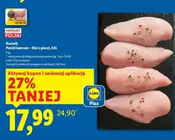 Lidl Polski kurczak - filet z piersi, XXL oferta