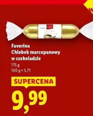 Lidl FAVORINA Chlebek marcepanowy w czekoladzie oferta