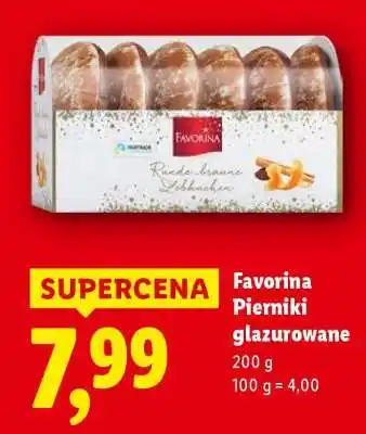 Lidl FAVORINA Pierniki glazurowane oferta