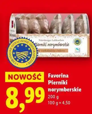 Lidl FAVORINA Pierniki norymberskie oferta