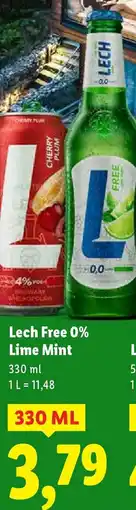 Lidl Lech Free 0% Lime Mint oferta