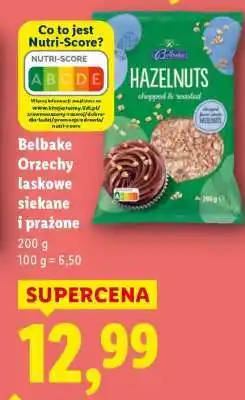 Lidl Belbake Orzechy laskowe siekane i prażone oferta
