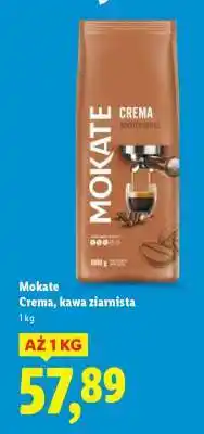 Lidl MOKATE Crema, kawa ziarnista oferta