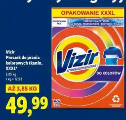 Lidl Vizir Proszek do prania kolorowych tkanin, XXXL oferta